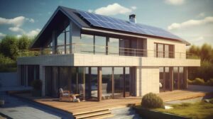 Photovoltaikanlage auf einem Haus