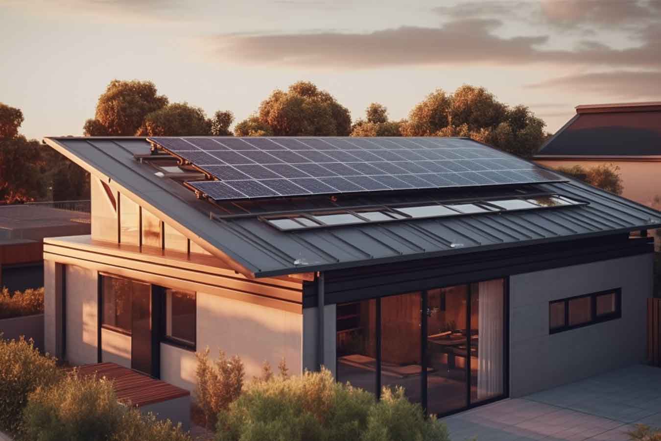 Solaranlage für erneuerbare Energie