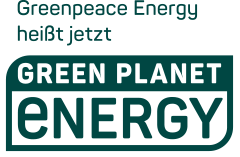 Logo des Stromanbieters Green Planet Energy