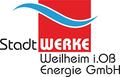 Logo des Stromanbieters Stadtwerke Weilheim