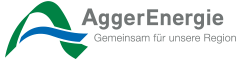 Logo des Stromanbieters AggerEnergie