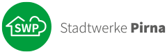 Logo des Stromanbieters Stadtwerke Pirna Energie