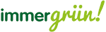 Logo des Stromanbieters immergrün! Energie