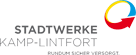 Logo des Stromanbieters Stadtwerke Kamp-Lintfort