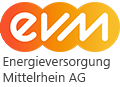 Logo des Stromanbieters evm