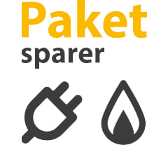 Logo des Stromanbieters paketsparer