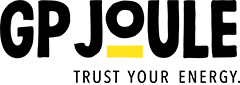 Logo des Stromanbieters GP JOULE Plus